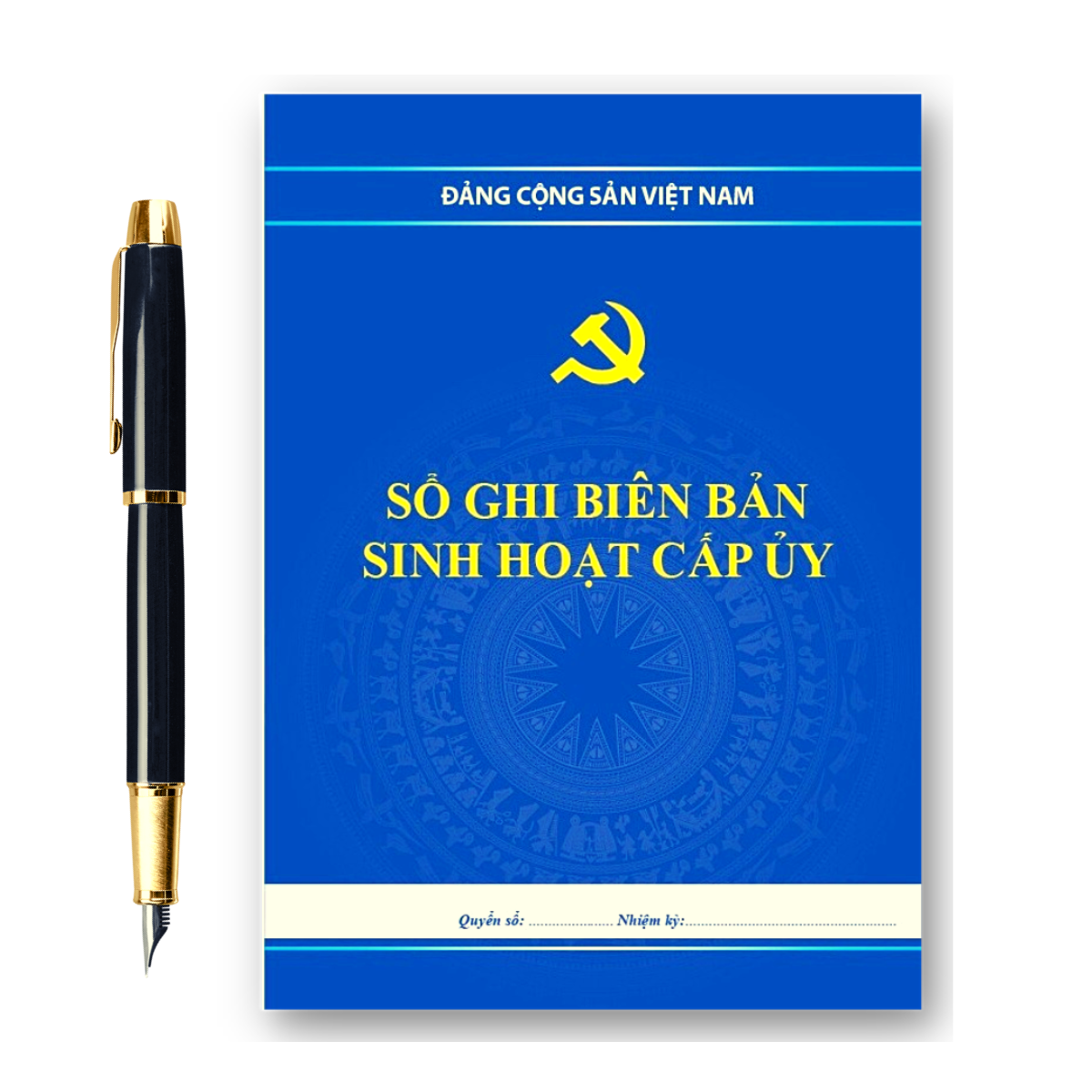 Sổ ghi biên bản họp cấp ủy chi bộ