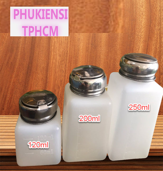Bình đựng xăng thơm, chất lỏng có bơm dành cho thợ kỹ thuật 250ml /200ml / 120ml