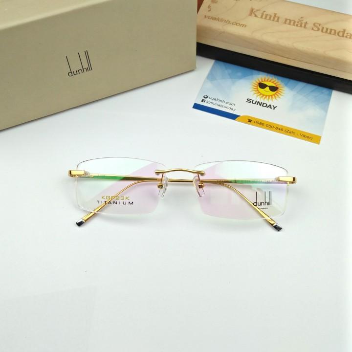 Gọng kính cận titanium mạ vàng duhil TT16