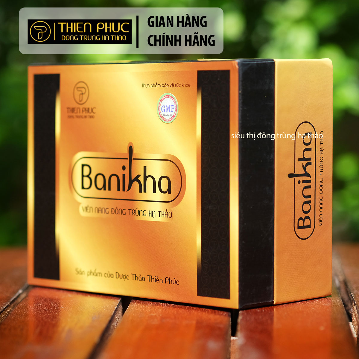 Viên đông trùng hạ thảo banikha thiên phúc giúp tăng cường sức đề kháng hệ miễn dịch, ăn ngon, ngủ tốt, bổ thận, bổ gan 1 hộp 1 lọ 60 viên, ngủ tốt, bổ thận, bổ gan 1 hộp 1 lọ 60 viên