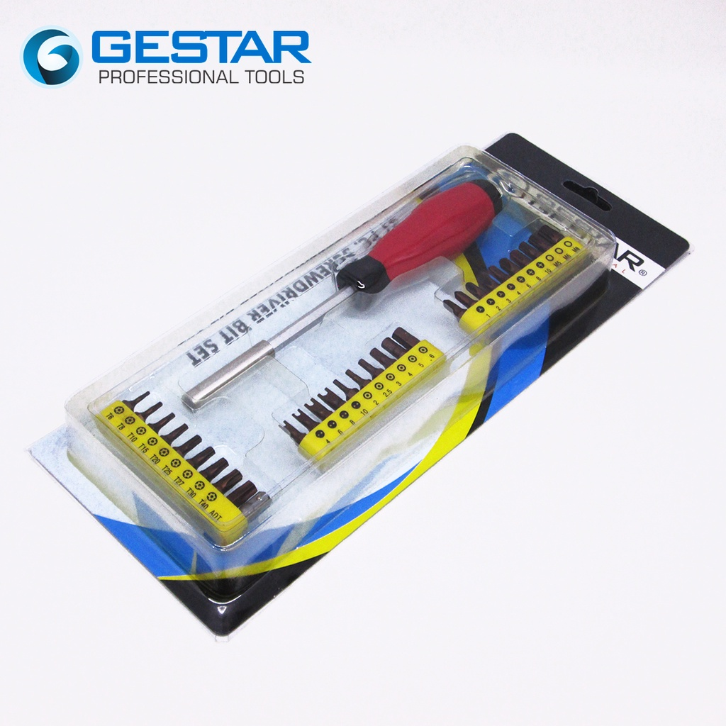 Bộ mũi vít 31pcs gestar/crossman 444-001
