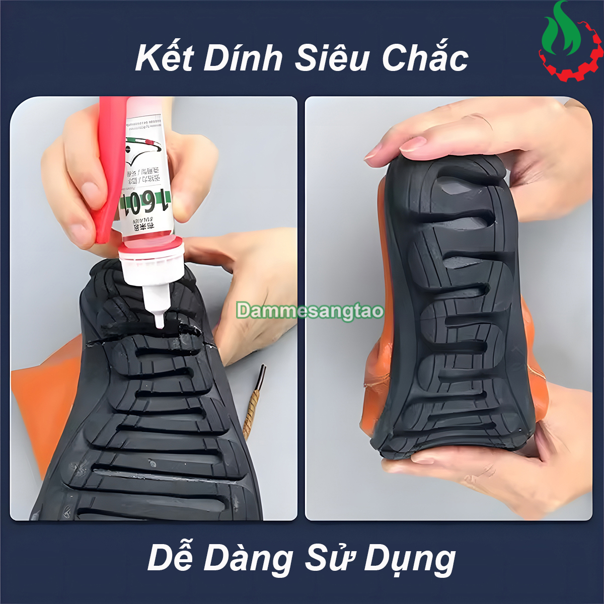 Kéo dán giày trong suốt siêu dính chống thấm nước 30ML 1601