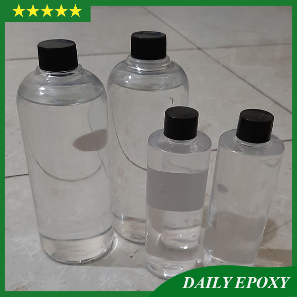 [BỘ KEO AB EPOXY TRONG SUỐT] 330G LÀM TRAN SỨC, LÀM BÀN, ĐỘ CỨNG CAO