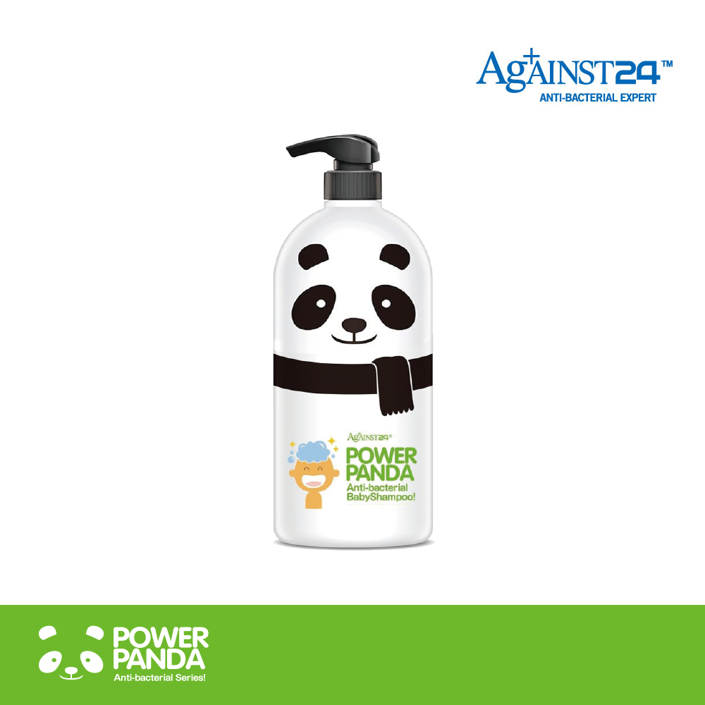 EXP Sep. 2022AGAINST24 Anti-Bacterial Power Panda Baby Shampoo 650ml