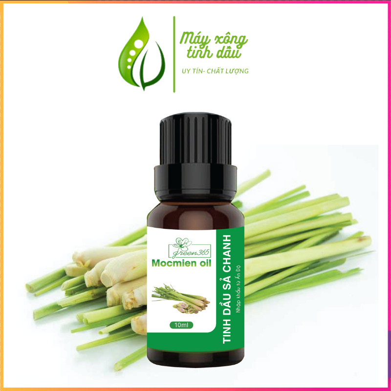 Tinh dầu Sả chanh thiên nhiên nguyên chất loại 10ml giúp thơm phòng, đuôie muỗi hiệu quả