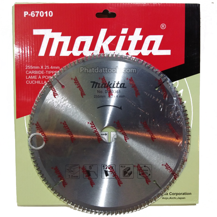 Lưỡi cắt nhôm Makita D250 120 răng