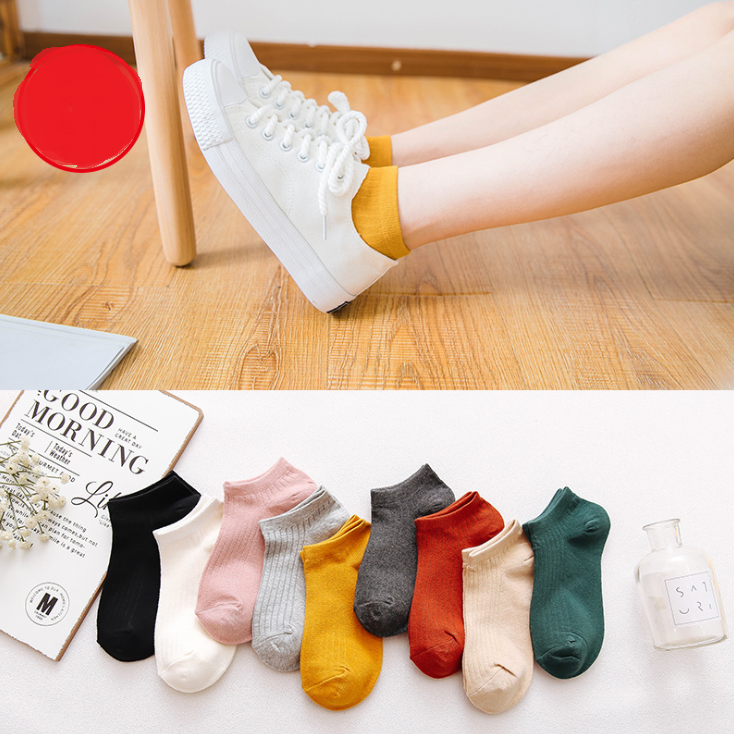 Set 10 đôi Tất nữ, vớ nữ Vintaga nhiều màu