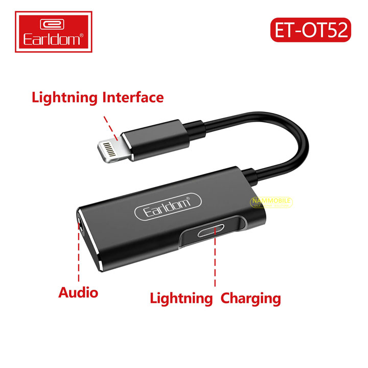 Jack Chuyển 2in1 Lightning Earldom OT52