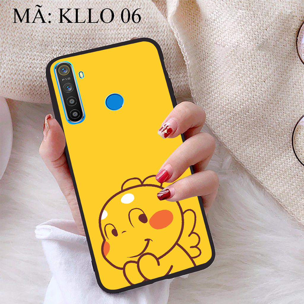 Ốp lưng iCase dành cho Realme 6i viền dẻo TPU BST Khủng Long Lai Ong