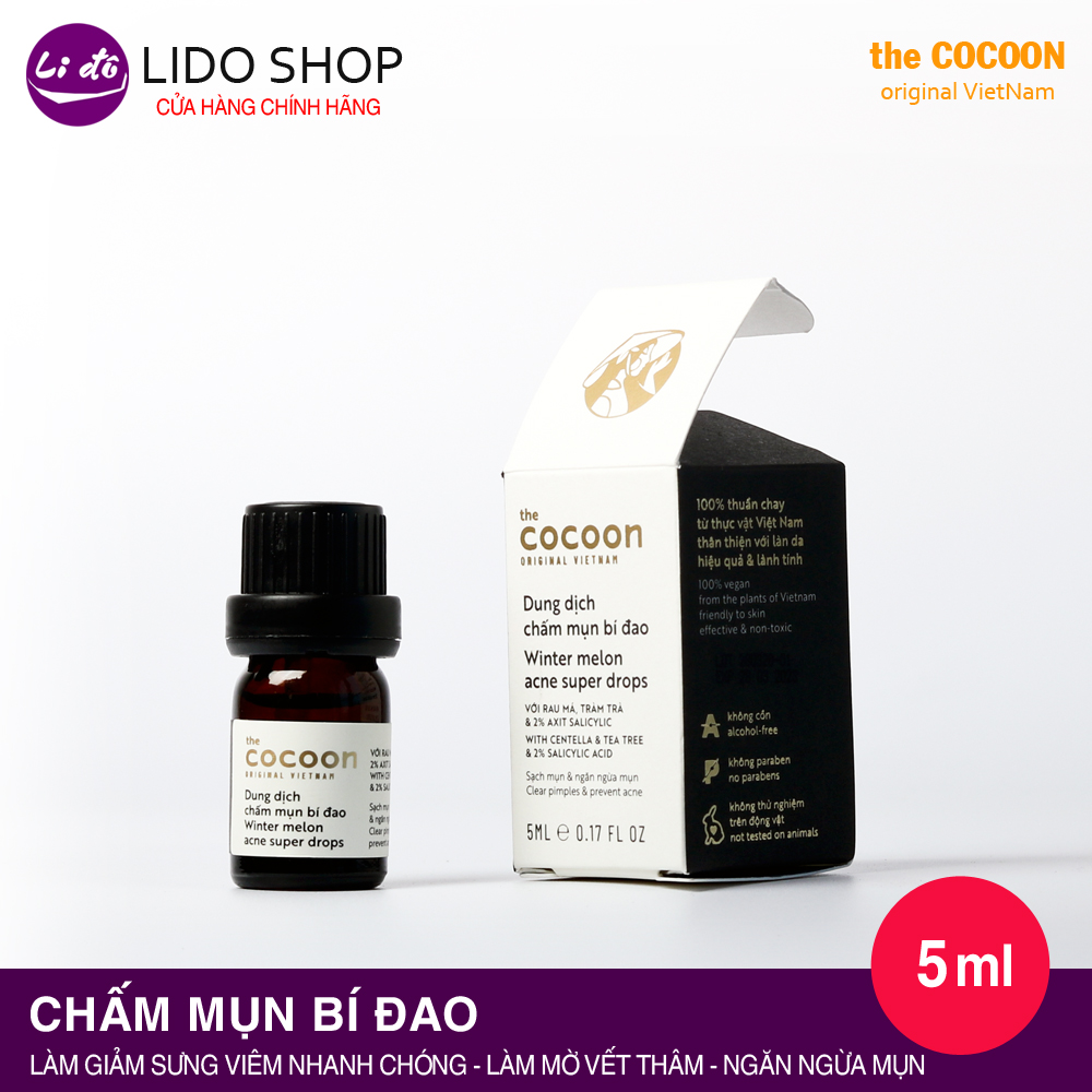 Dung dịch chấm mụn bí đao cocoon 5ml
