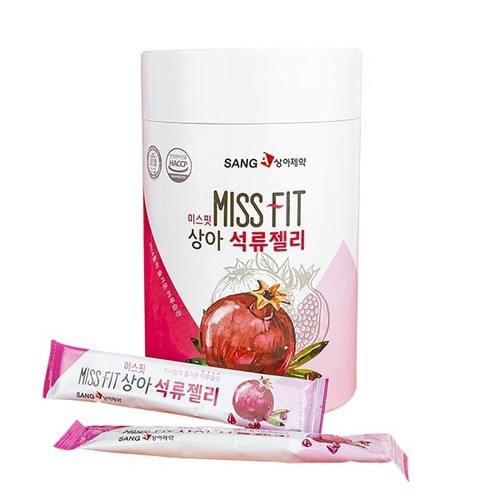 [ Hàng Chính Hãng ] Thạch lựu SangA Miss Fit đẹp da giảm cân Hàn Quốc hộp 30 gói
