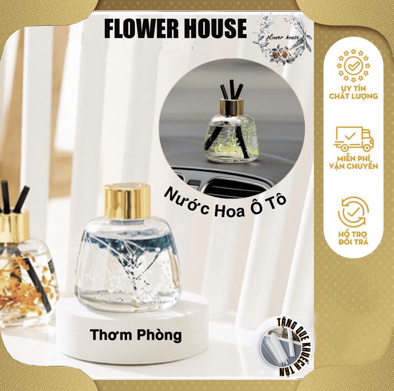 [FREESHIP+QUÀ 10K] Tinh dầu thơm phòng thiên nhiên WIACHNN 120ML , tinh dầu thơm phòng ,tinh dầu khuếch tán, tinh dầu xông phòng , tinh dầu phòng ngủ, tinh dầu khử mùi phòng, tinh dầu phòng ngủ, tinh dầu cao cấp _FLOWER HOUSEMS15