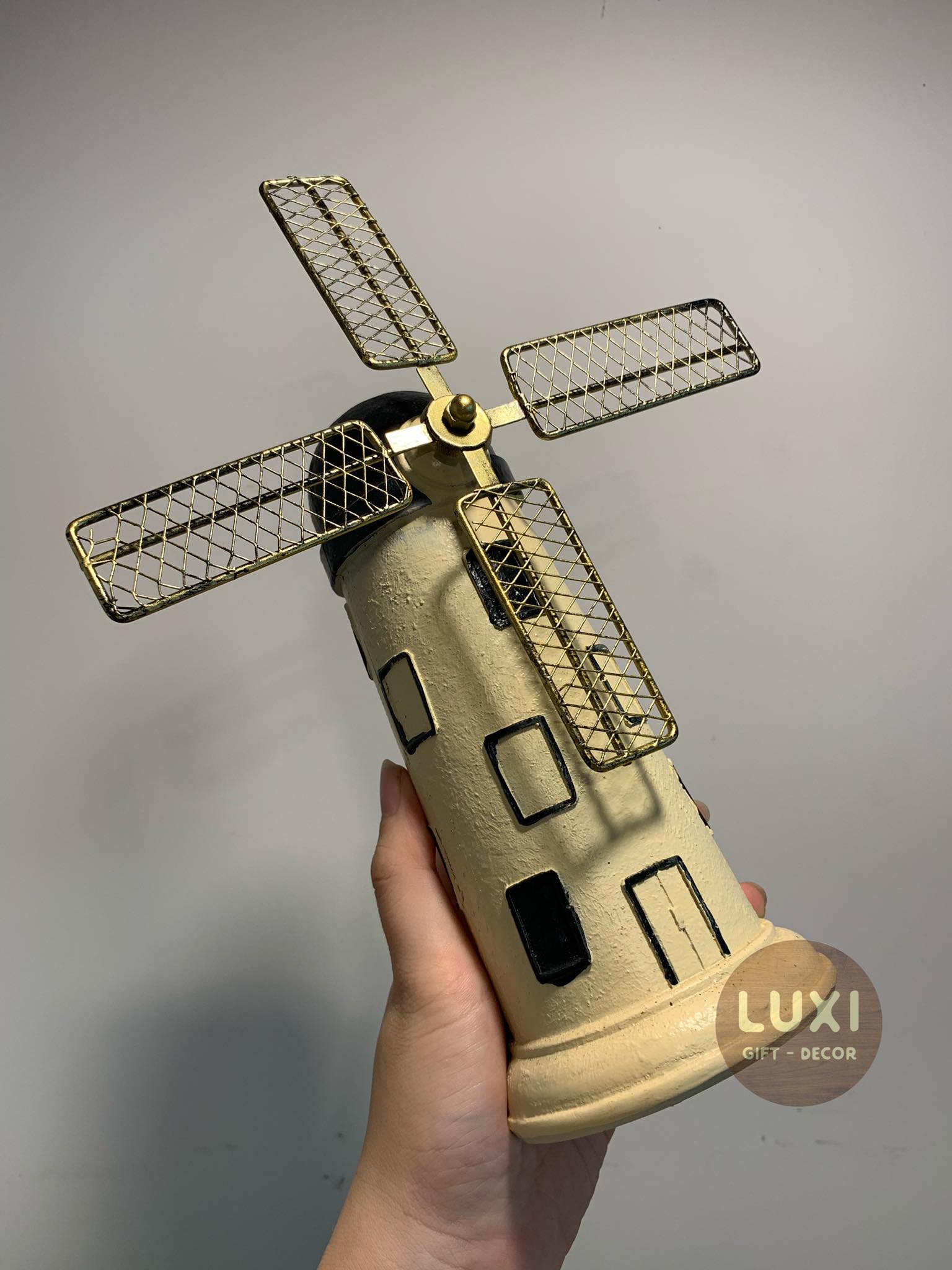 Ống tiết kiệm cối xay gió - luxi decor