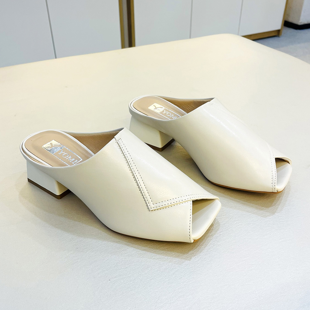 Guốc nữ yomi cao gót đế vuông murah sy0673h