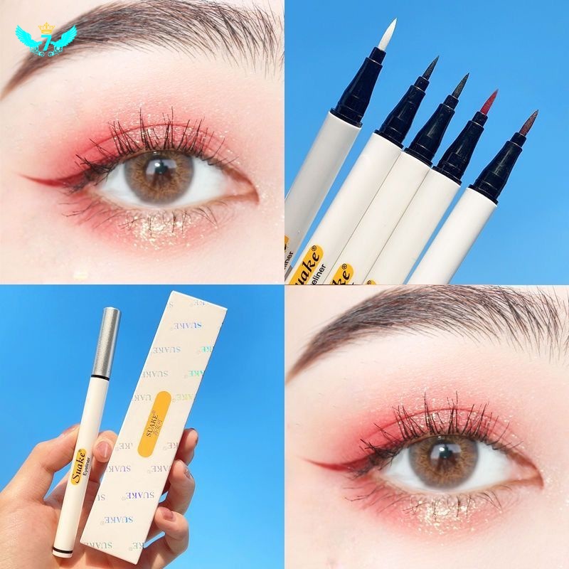 Bộ trang điểm mắt Suake Mascara có màu Kẻ mắt lỏng không thấm nước Dài mi quyến rũ YIDA
