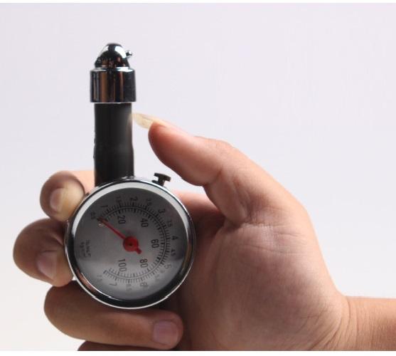 Đồng Hồ Đo Áp Suất Lốp Ô Tô Xe Máy - Đồng Hồ Đo Áp Suất Lốp Mini