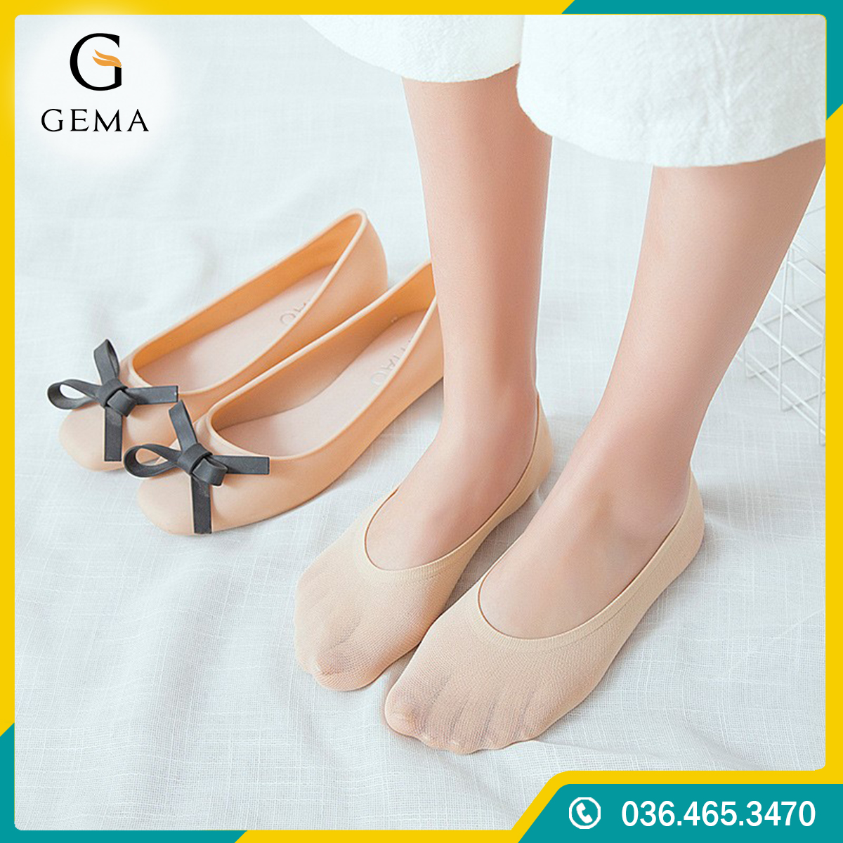 Combo tất hài, tất lười nữ cotton siêu thấm hút mồ hôi, co giãn tốt