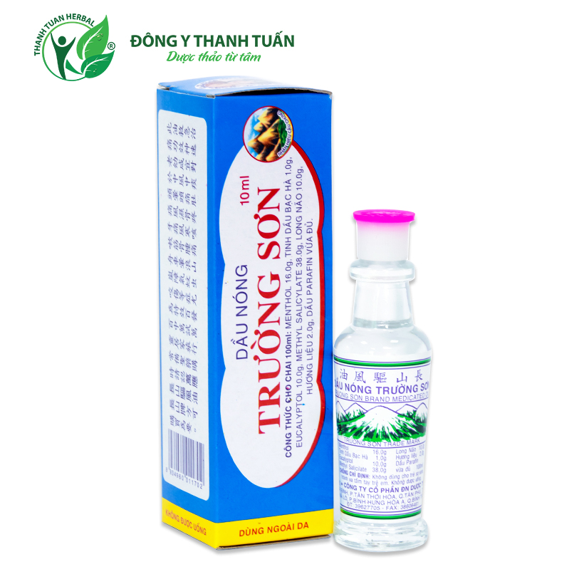 Combo 2 Chai Dầu Nóng Trường Sơn 10ml