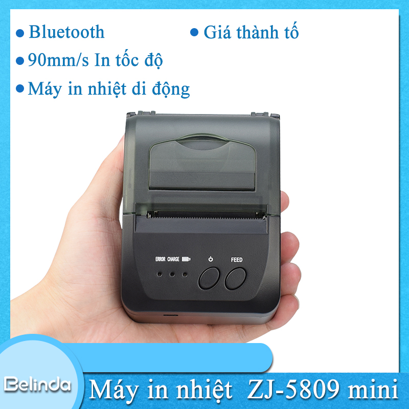 Máy in Nhiệt Zjiang 5809 POS Máy in hoá đơn Bill Nhiệt hóa đơn như biên lai thanh toán