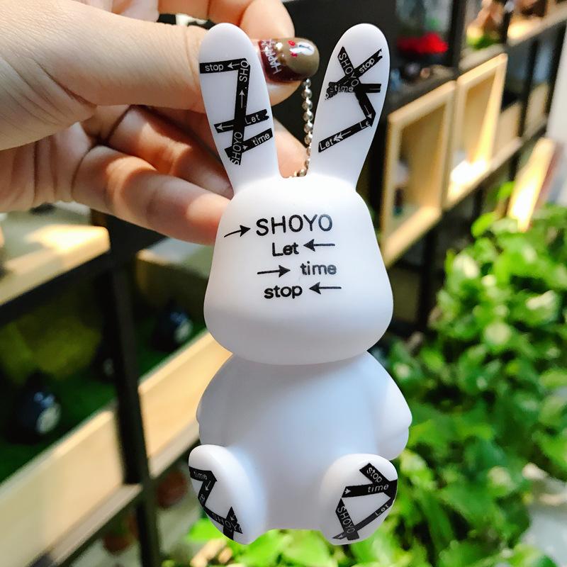 Móc khóa dễ thương - thỏ trắng shoyo