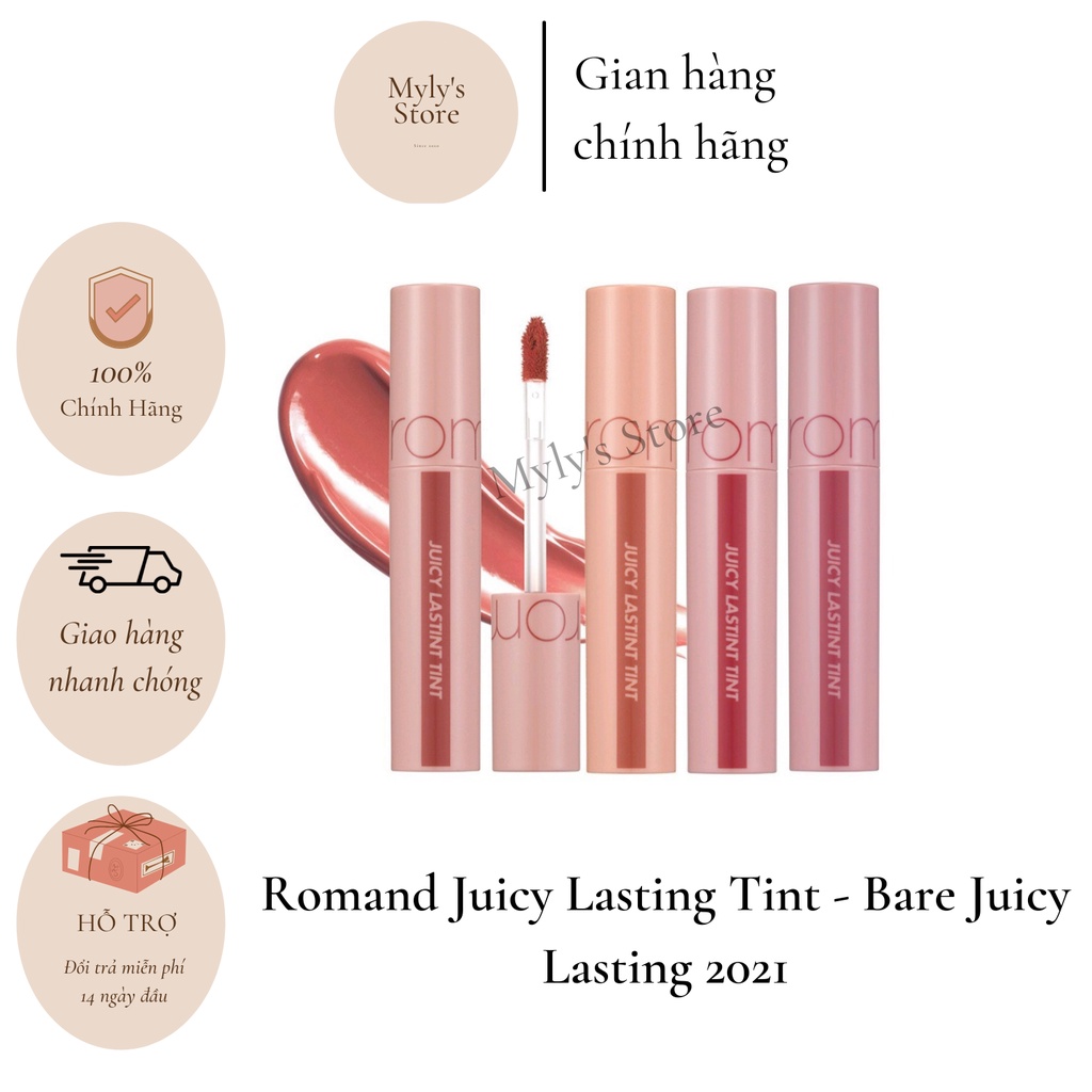 Son tint Romand Juicy Lasting Tint - Bare Juicy Lasting 2021 - mylysstoredn