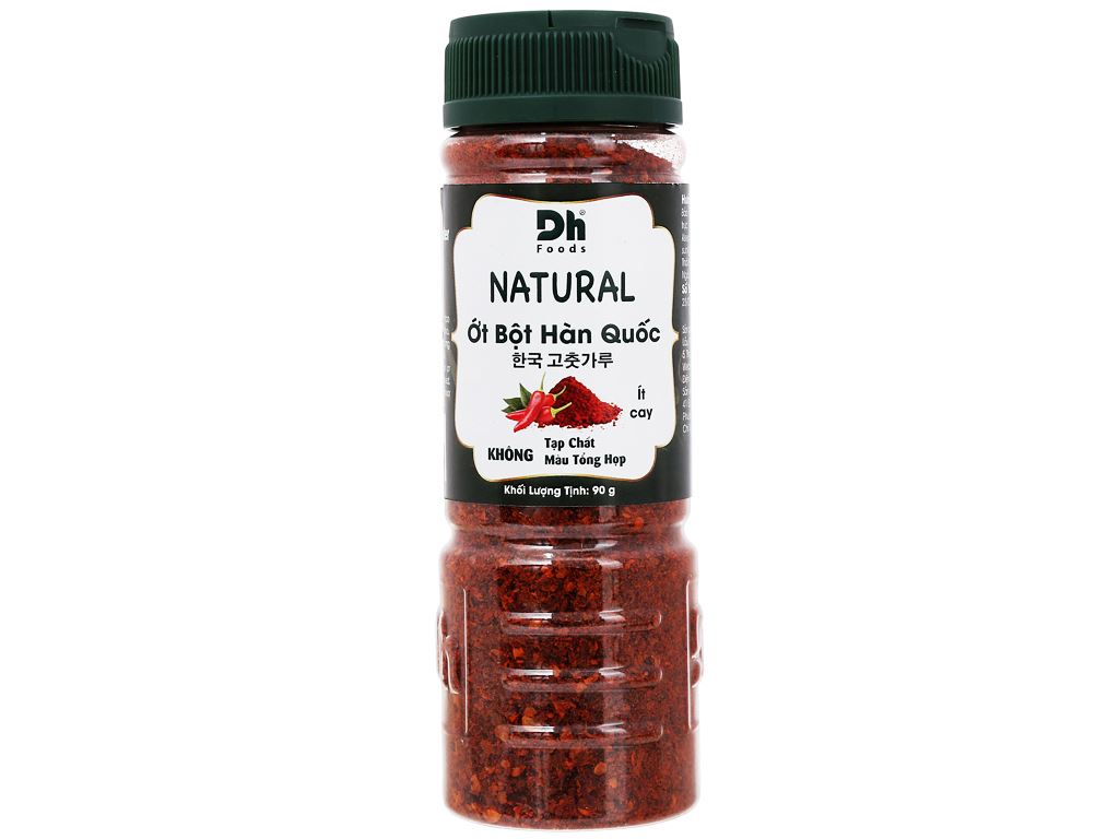 GIA VỊ - Ớt bột Hàn Quốc Dh Foods Natural hũ 80G 84350