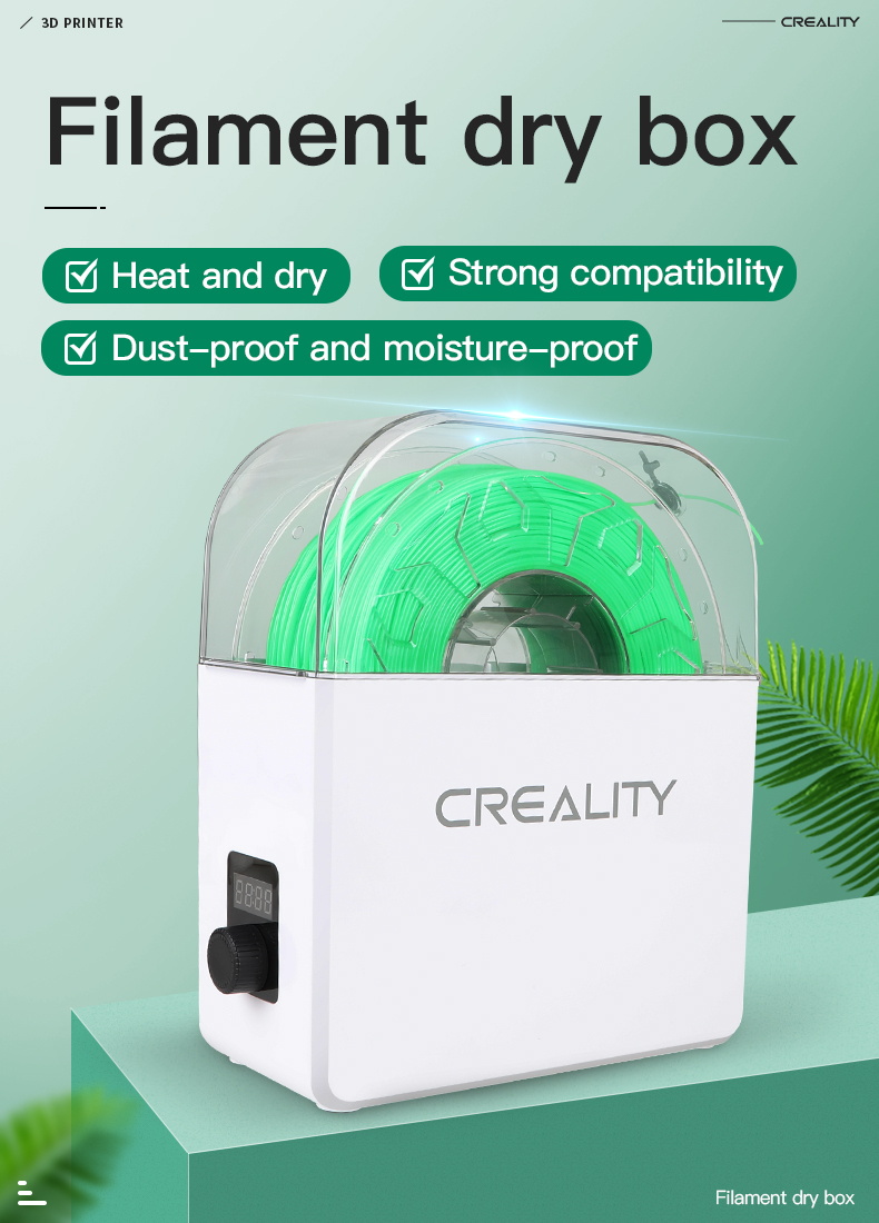 Hộp sấy khô sợi nhựa in 3d Creality Filament Dry Box