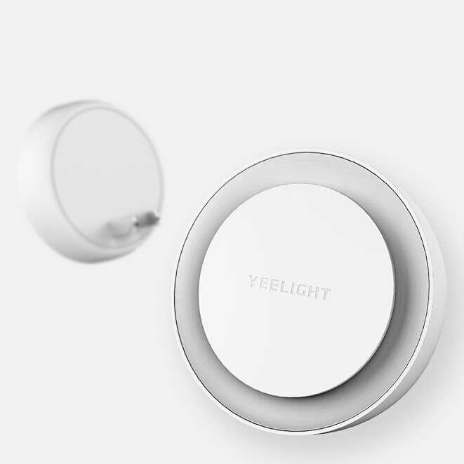 Đèn ngủ cảm ứng, đèn ngủ thông minh Yeelight, BH 6 THÁNG, YLYD10YL, cảm biến ánh sáng tự động bật tắt, có rắc cắm, hình tròn, 0.4W- 2700K, SHS Vietnam