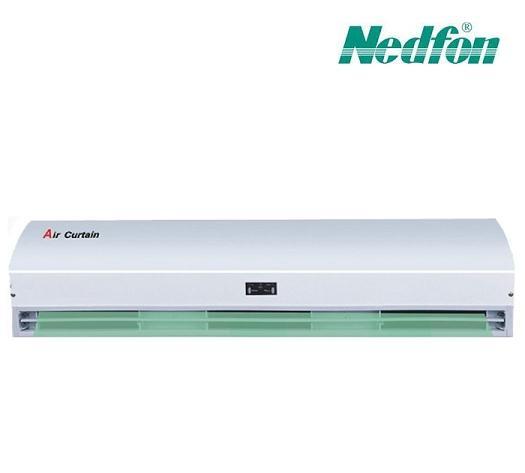 Quạt cắt gió nedfon fm3509dy có điều khiển, dài 0,9m, lắp đặt ở chiều cao 3,5m