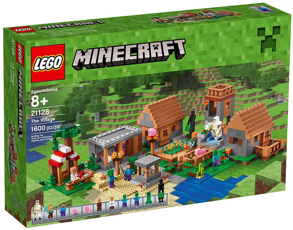 Learner hjælpemotor undskyldning Original LEGO Minecraft Village 21128 （1600pcs）Guaranteed genuine | Lazada  PH