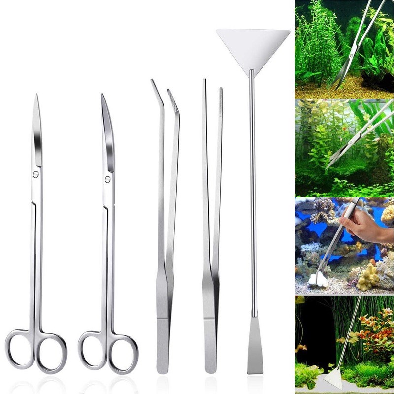 Nhíp thẳng inox - dụng cụ trồng cây cho hồ thủy sinh