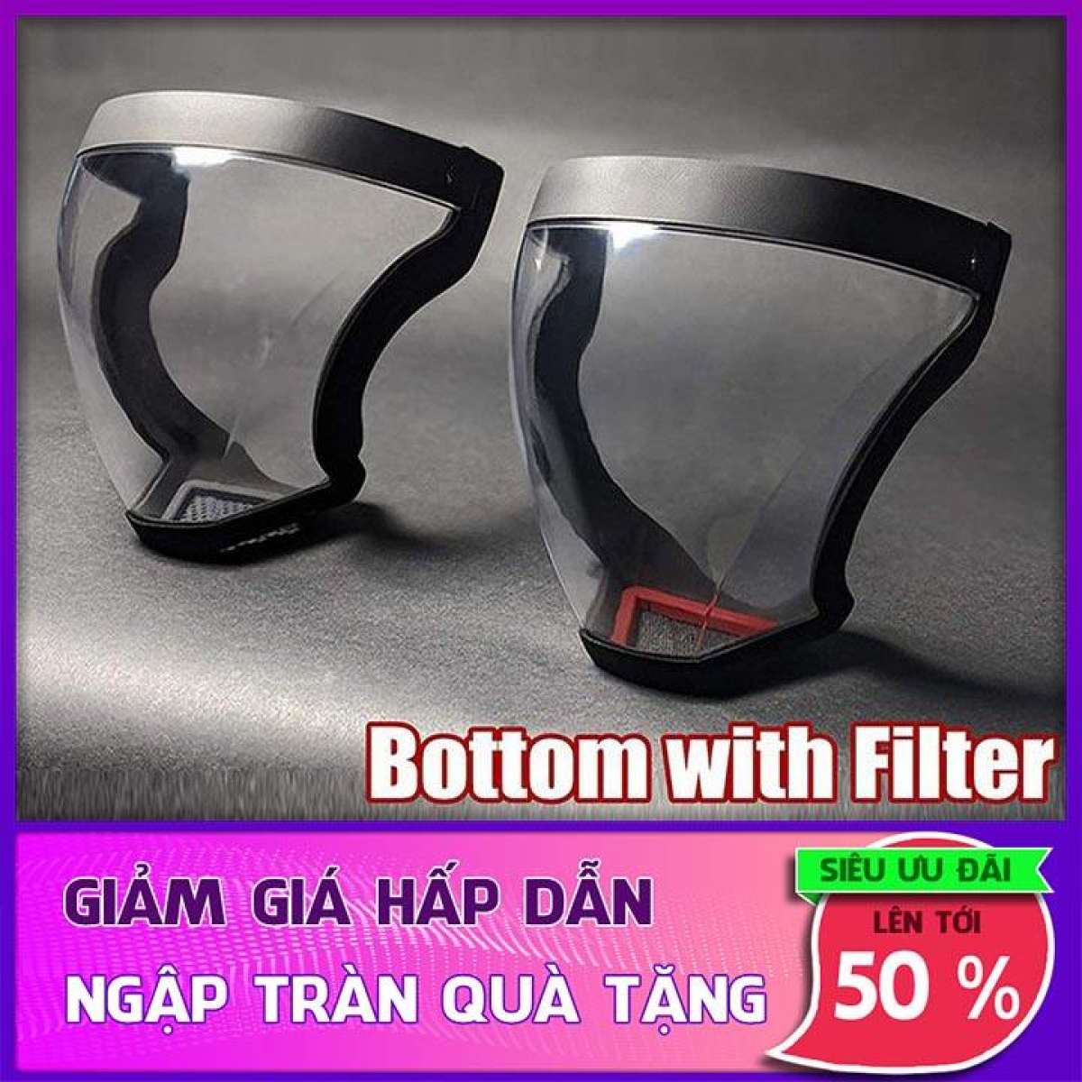 Kính che mặt trong suốt: - mặt nạ kính làm bằng chất liệu kính nhựa mika dày ... nón mũ chắn giọt bắn - tấm kính chống dịch - kính bảo hộ - kinh che mặt ...