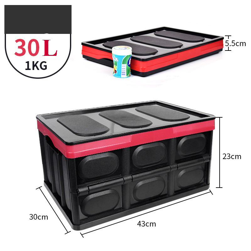 Thùng đựng đồ ô tô đa năng gấp gọn 30 lít - Để cốp sau ô tô, dùng trong gia đình
