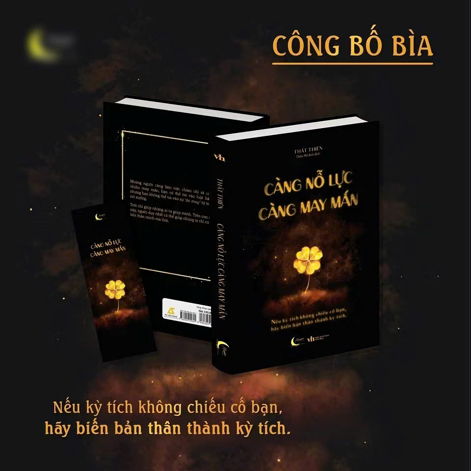 Sách - Càng Nỗ Lực Càng May Mắ