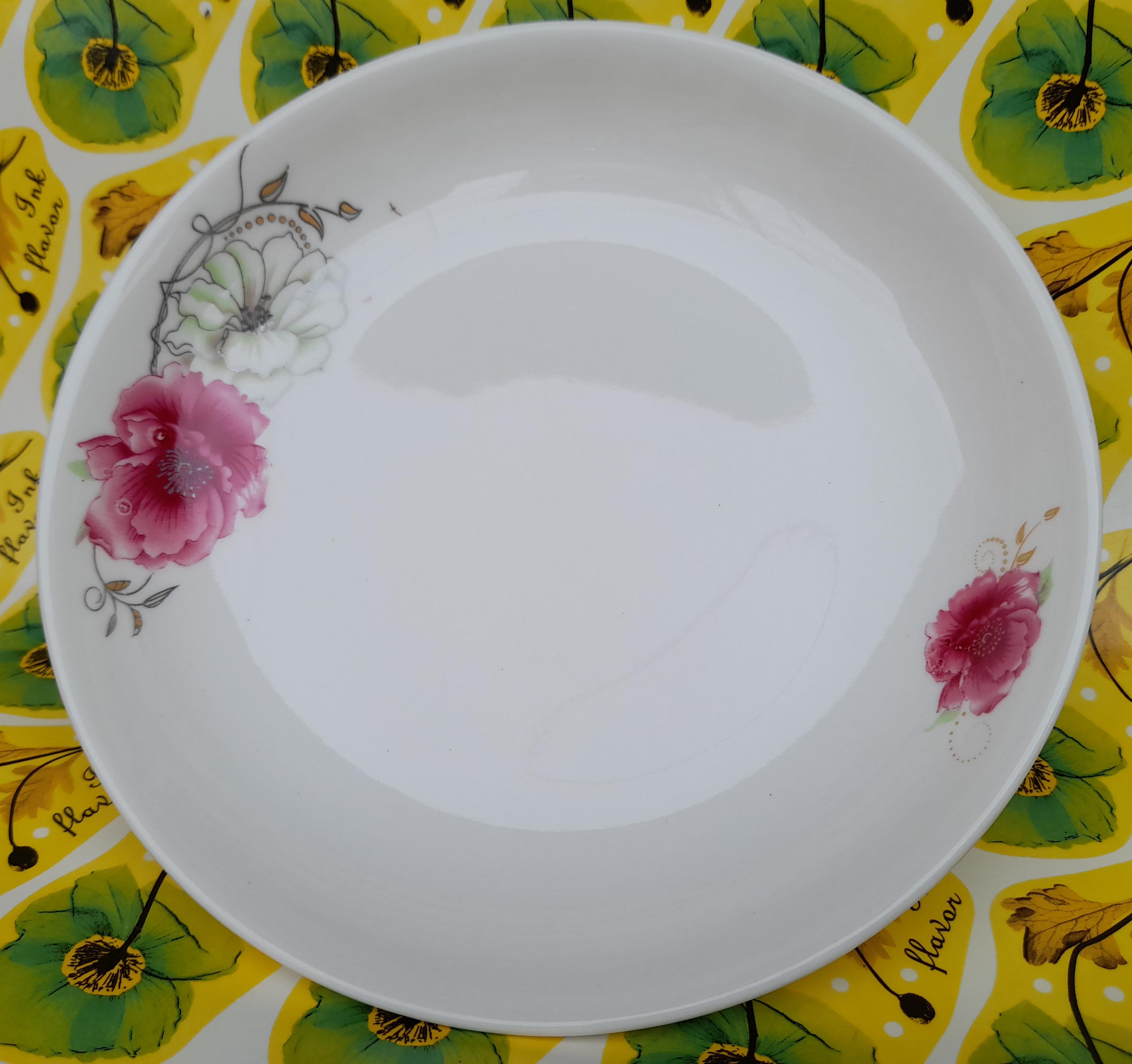 Bộ 5 đĩa sâu/ảo 6, hoa anh đào tuyệt đẹp, giá rẻ, kích thước đường kính 15 cm