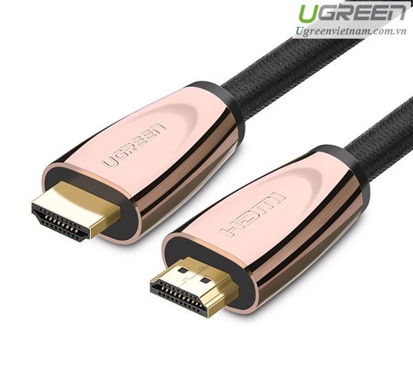 Cáp HDMI 2.0 dài 2M cao cấp hỗ trợ Ethernet + 4k 3D HDMI  Ugreen 30603 Chính Hãng