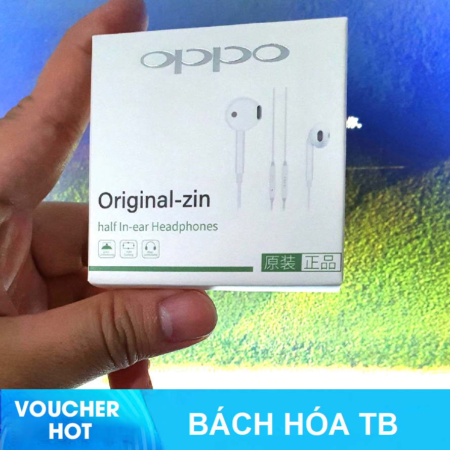 Tai Nghe Oppo Reno 2F Có Dây Jack 3.5mm Loại Tốt  Âm To Rõ  rin Theo Máy  Earbud  Có phím Play/Call  Chức Năng Qua Bài & Trả Lời Cuộc Gọi Tiện Lợi.