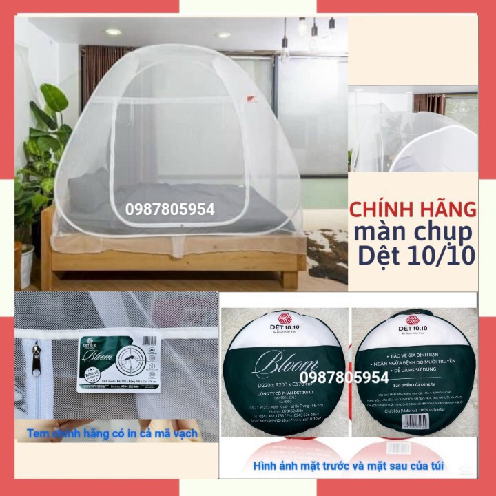 Màn chụp tự bung đỉnh rộng melody dệt 10/10, đủ kích thước, màn chụp tự bung, mùng chụp tự bung