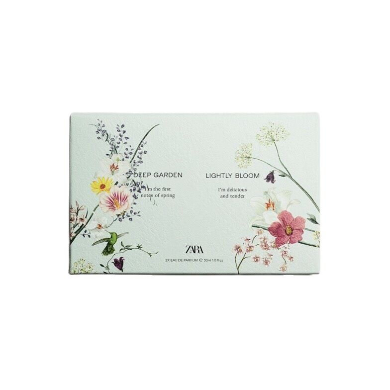 Set nước hoa nữ zara - deep garden & lightly bloom 30ml