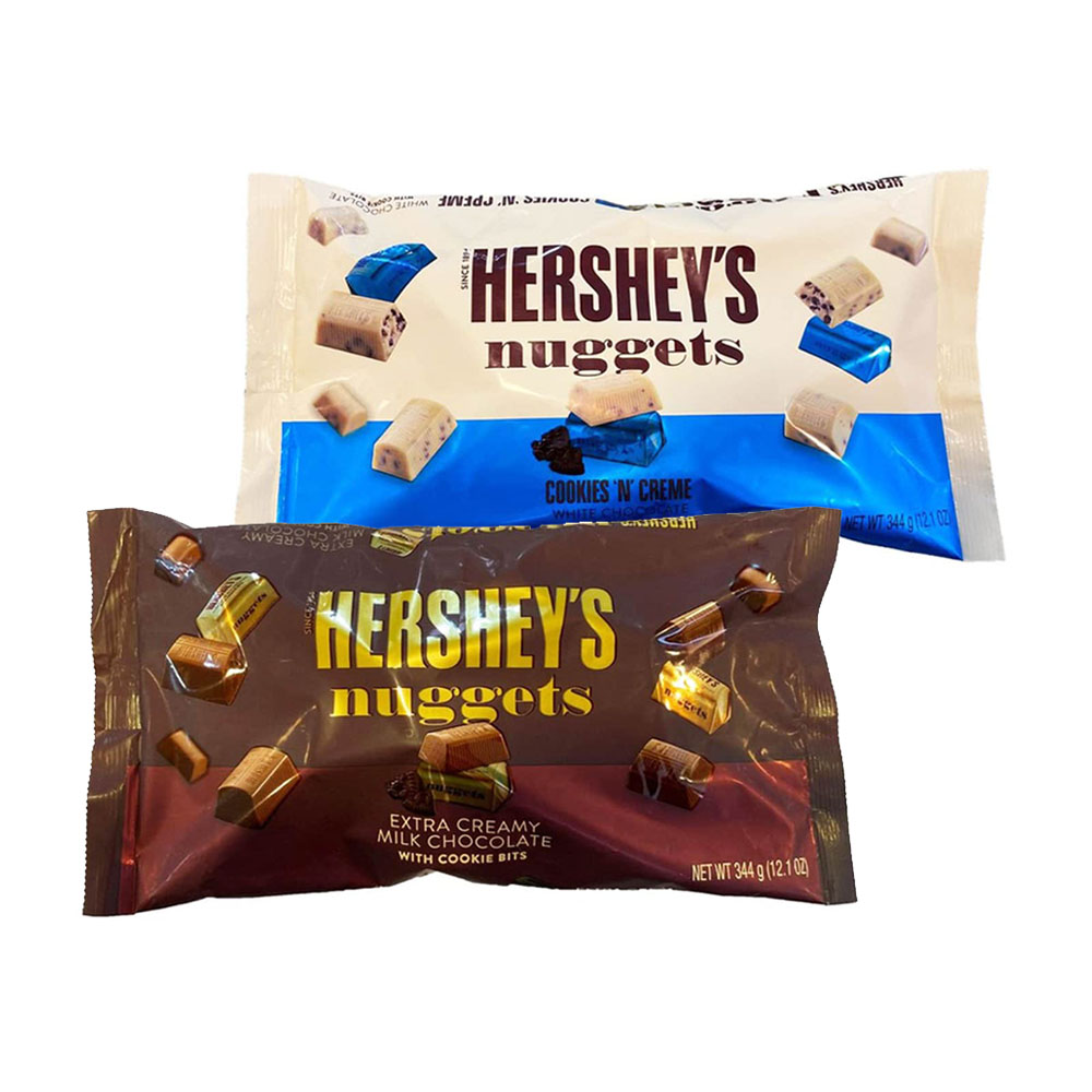 Kẹo Socola Sữa Hershey’s Nuggets Chocolate 344g