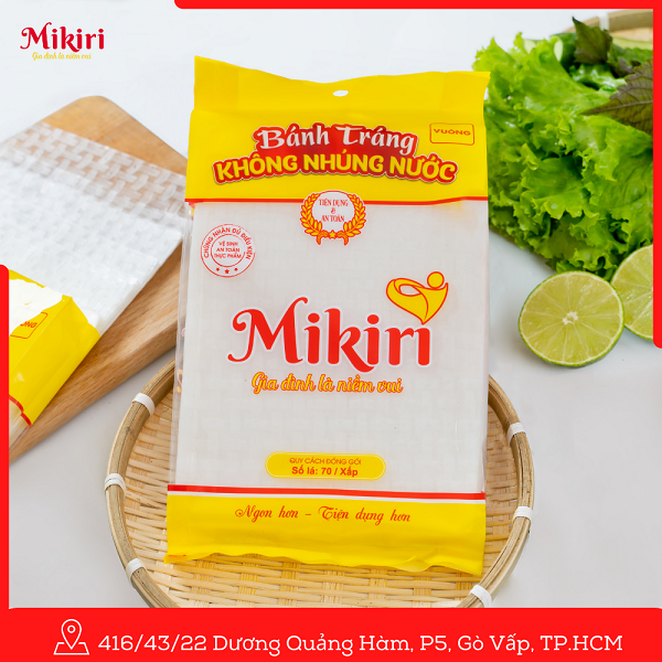 Bánh tráng mỏng Mikiri