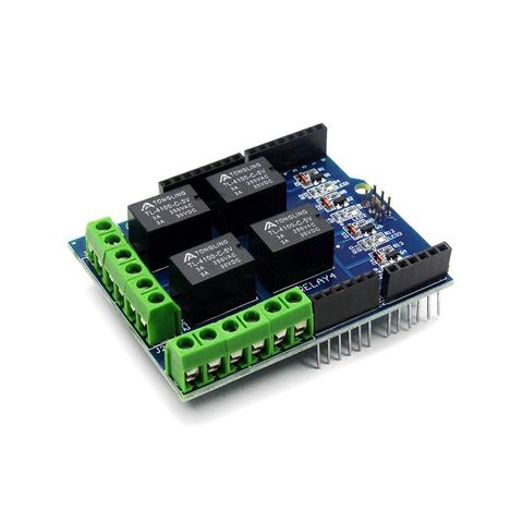 Module relay 4 kênh shield v1.0 mở rộng cho Arduino UNO