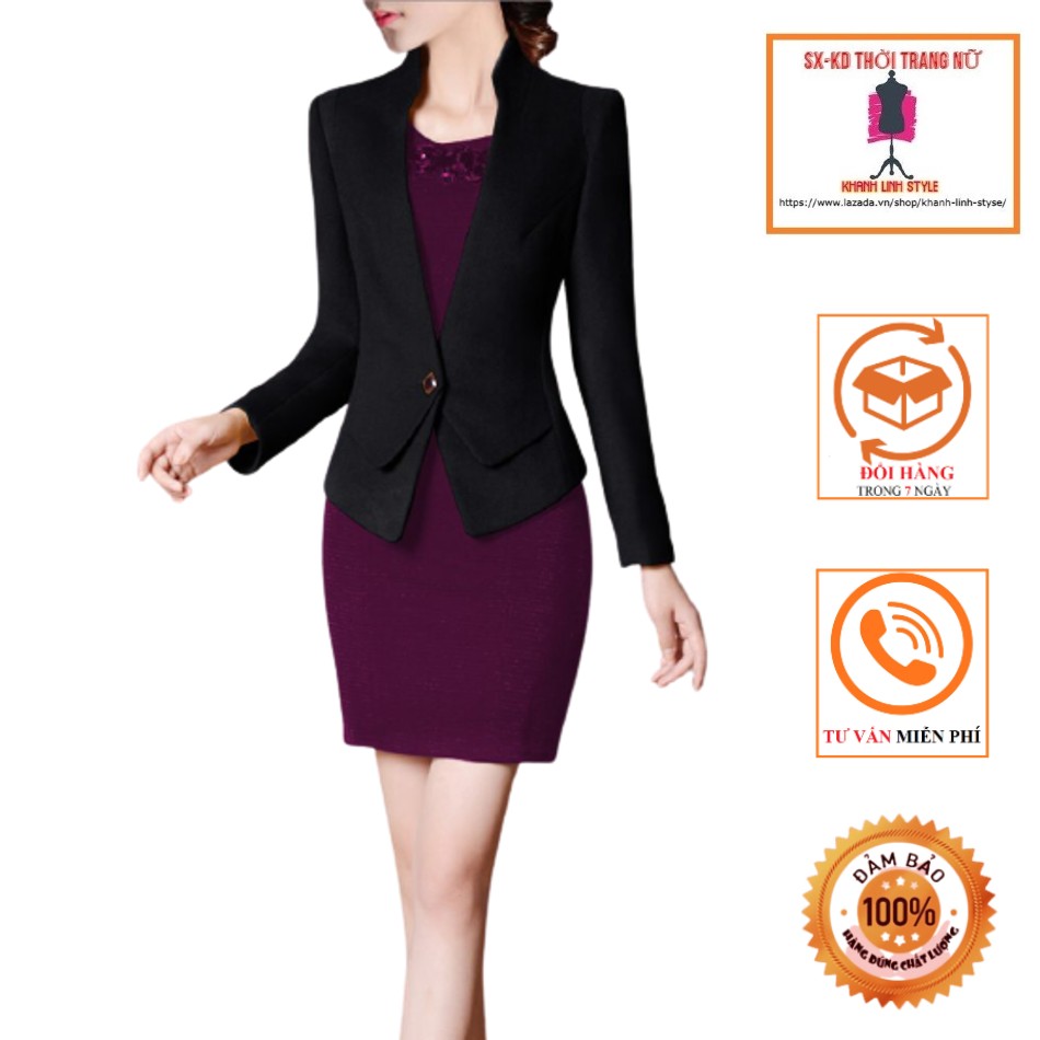 Áo vest nữ công sở sang trọng – ms0024ak