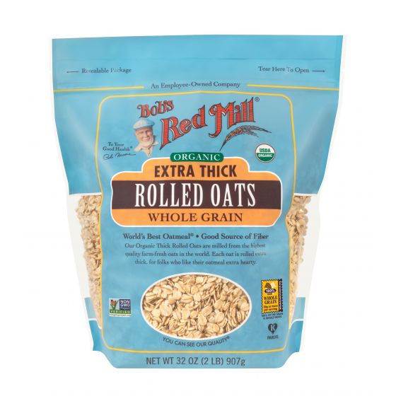 Organic Extra Thick Rolled Oats