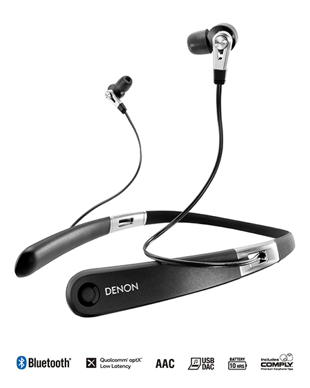 Tai nghe bluetooth neckband denon ah-c820w