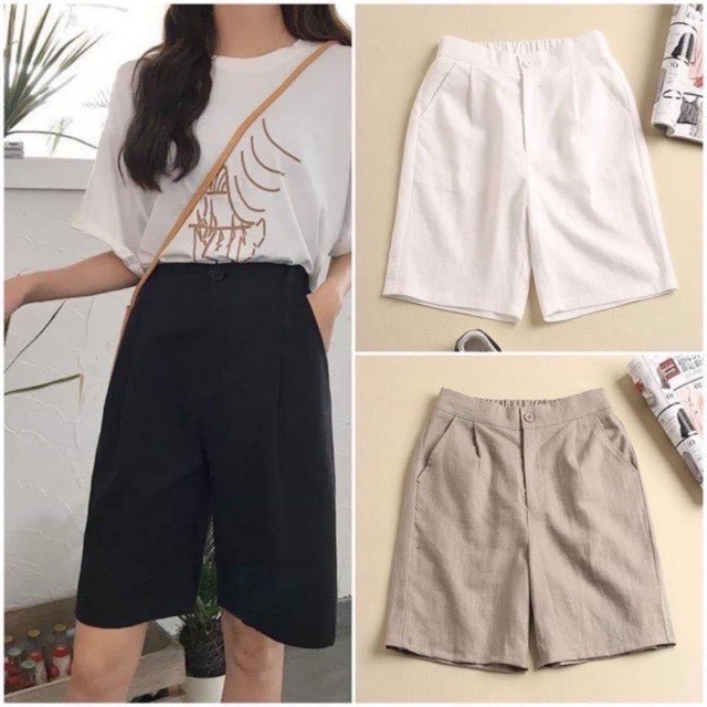 Quần đùi đũi khoá thật siêu xinh