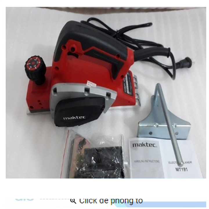 máy bào gỗ maktec cầm tay