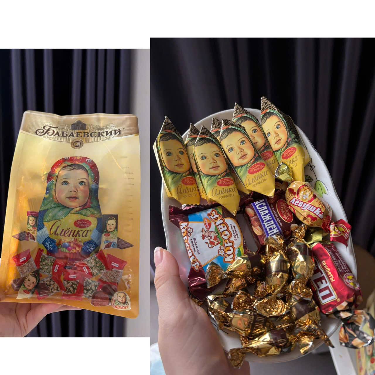 Kẹo Mix Búp Bê Nga MATRYOSHKA 8 vị, 500g