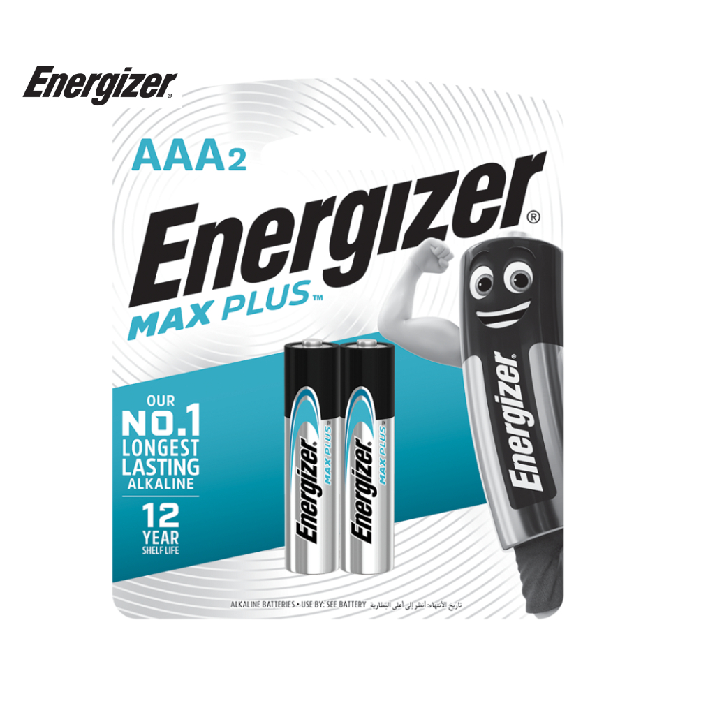 Vỉ 2 Viên Pin AAA Energizer Max Plus EP92 BP2 - 100922572