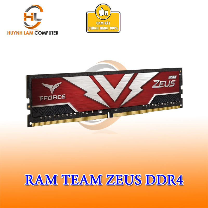 Ram Team 16GB Zeus DDR4 3200MHz Tản nhiệt mỏng - Hàng chính hãng